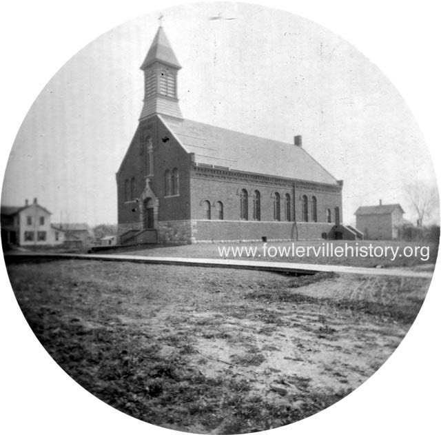 Original St. Agnes Catholic Church Fowlerville, Michigan