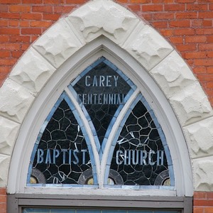 First Baptist Church, detail