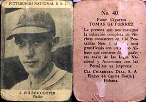 1924 #40 Diaz Cigarettes Card