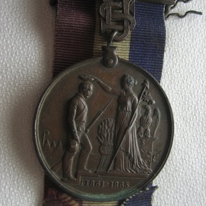 Armstrong Grim CIvil War Veterans Medal, front
