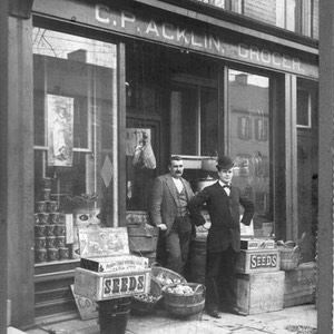 Charles P. Acklin, Grocer