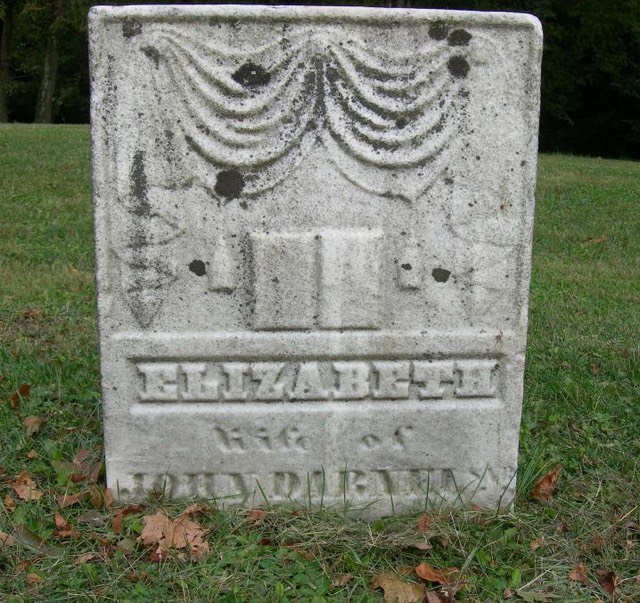 Darnell, Elizabeth Johns, grave