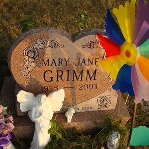 Grimm, Mary Jane, grave