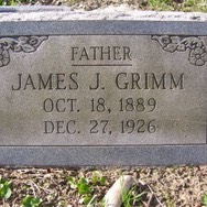 James Jackson Grimm Headstone