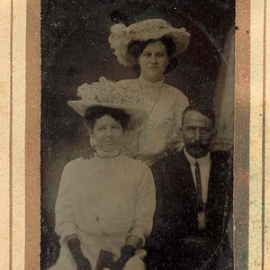 John Newton, Cora Blanche and Edith Isabel Grim