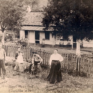 Lough, John, Olive, John, Elizabeth ca 1902-05, Bearsville