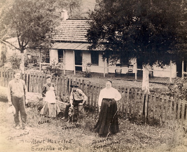 Lough, John, Olive, John, Elizabeth ca 1902-05, Bearsville